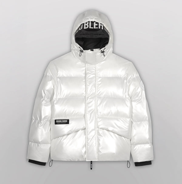 Jacket Double Hood 01DELTA White