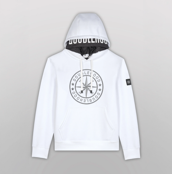 SWEAT Double Hood 07TEDDY WHITE