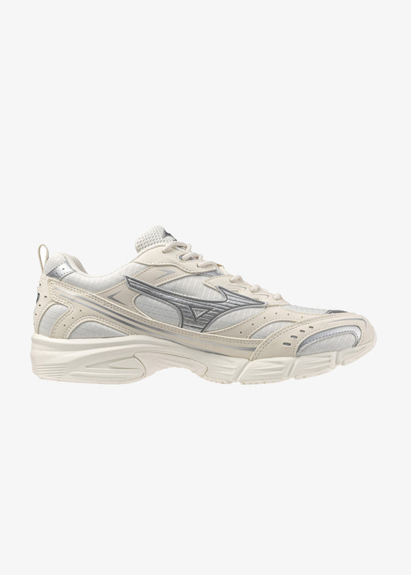 Basket Running Mizuno MXR Snow White Ultimate Gray White Sand