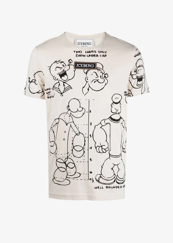 T-shirt Iceberg Peanuts À Imprimé Graphique