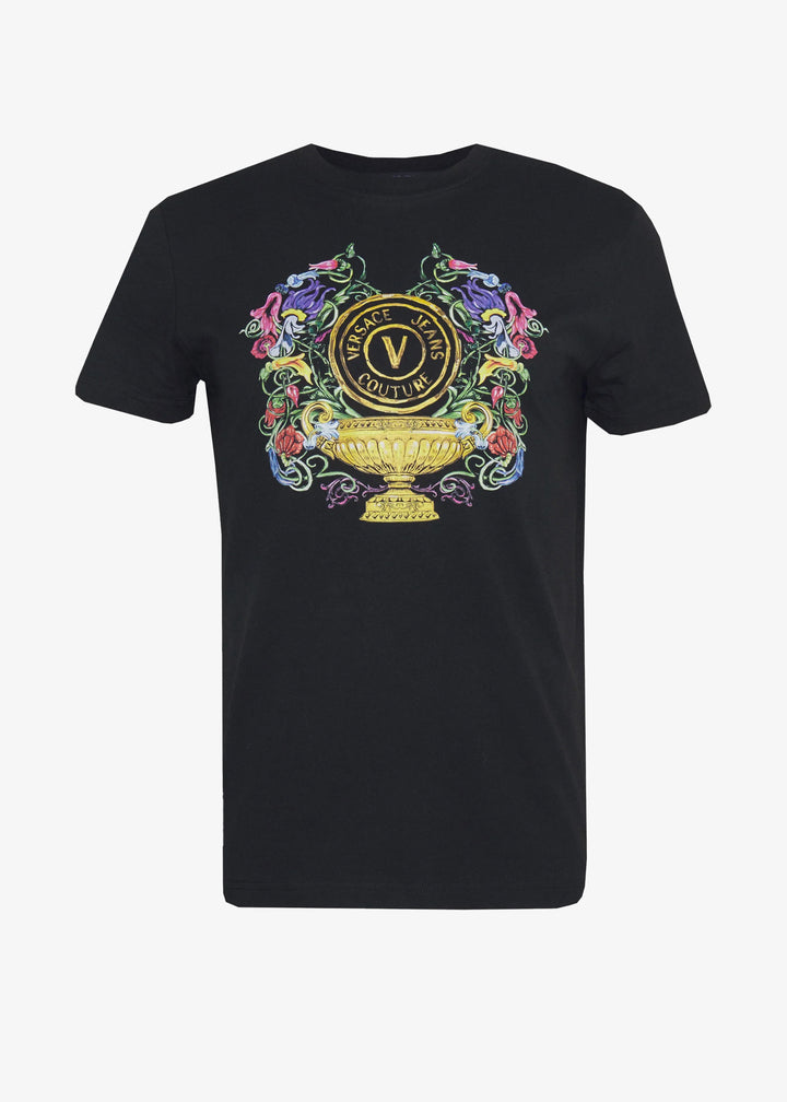 T-shirt Versace Jeans Couture Imprimé Black