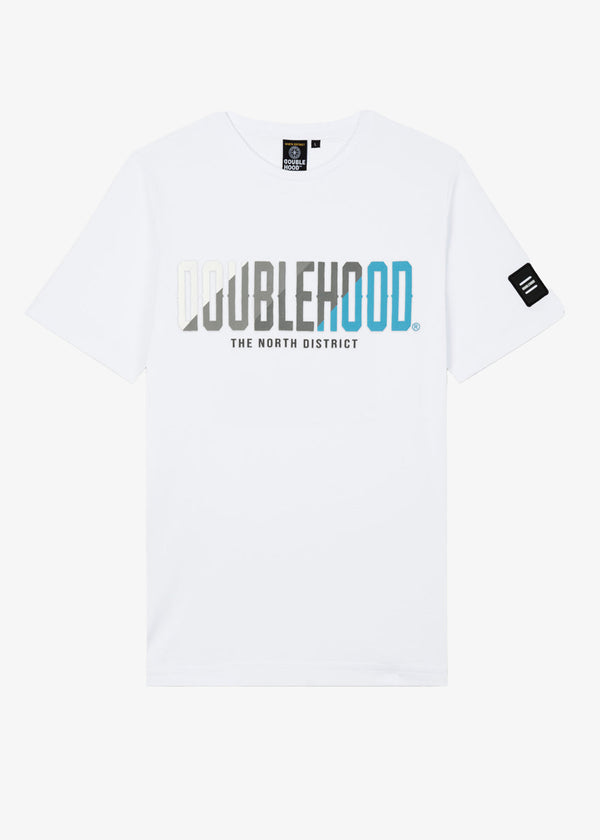 T-shirt Double Hood 12Iwate Blanc