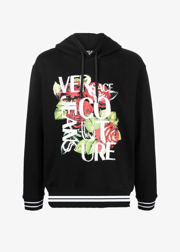 Hoodie Versace Jeans Couture Flowers