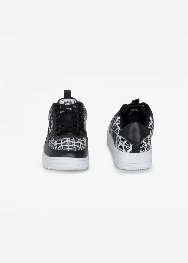 Sneaker Horspist Bronx Monogramme Noir & Blanc